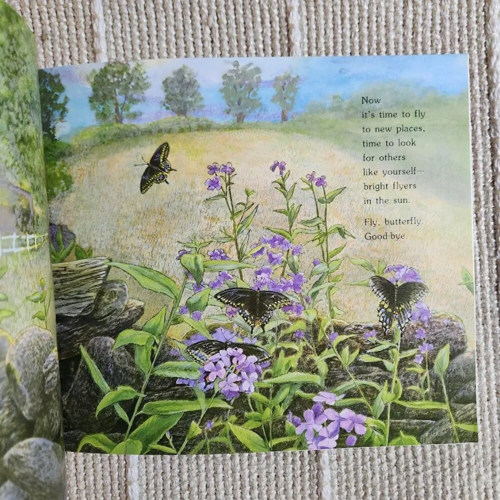 Where Butterflies Grow Paperback Book Vintage 1996 Nature Butterfly Life Cycle